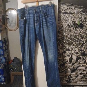 Hollister Jeans Clasdic Straight Sise 32X 34